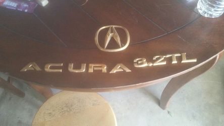 2000-2003 acura tl, emblems