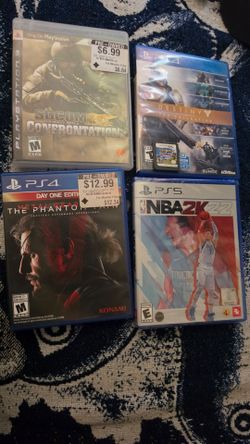 Games on sale 10 dollars a piece
