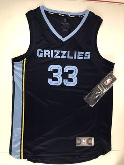 FANATICS Marc Gasol Memphis Grizzles Navy Blue Men Small Icon Official Jersey RARE! New with tags