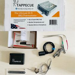 Tappecue Ultimate Wi-Fi BBQ Meat Smoker Thermometer Barbecue Temperature Control