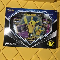 Pikachu V Box