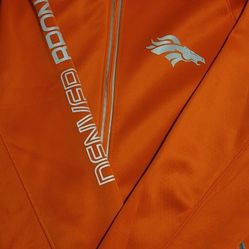 Denver BRONCOS LArge Mens Slim Fit Jacket