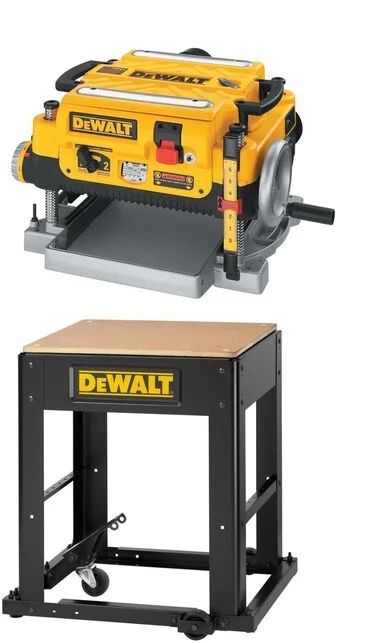 DeWalt DW735 13” x 6” Thickness Planer + Official DW7350 Stand – Like New!
