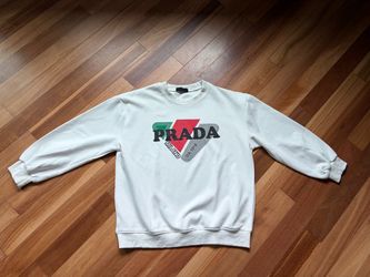 Prada Milano Graphic Crewneck Sweatshirt