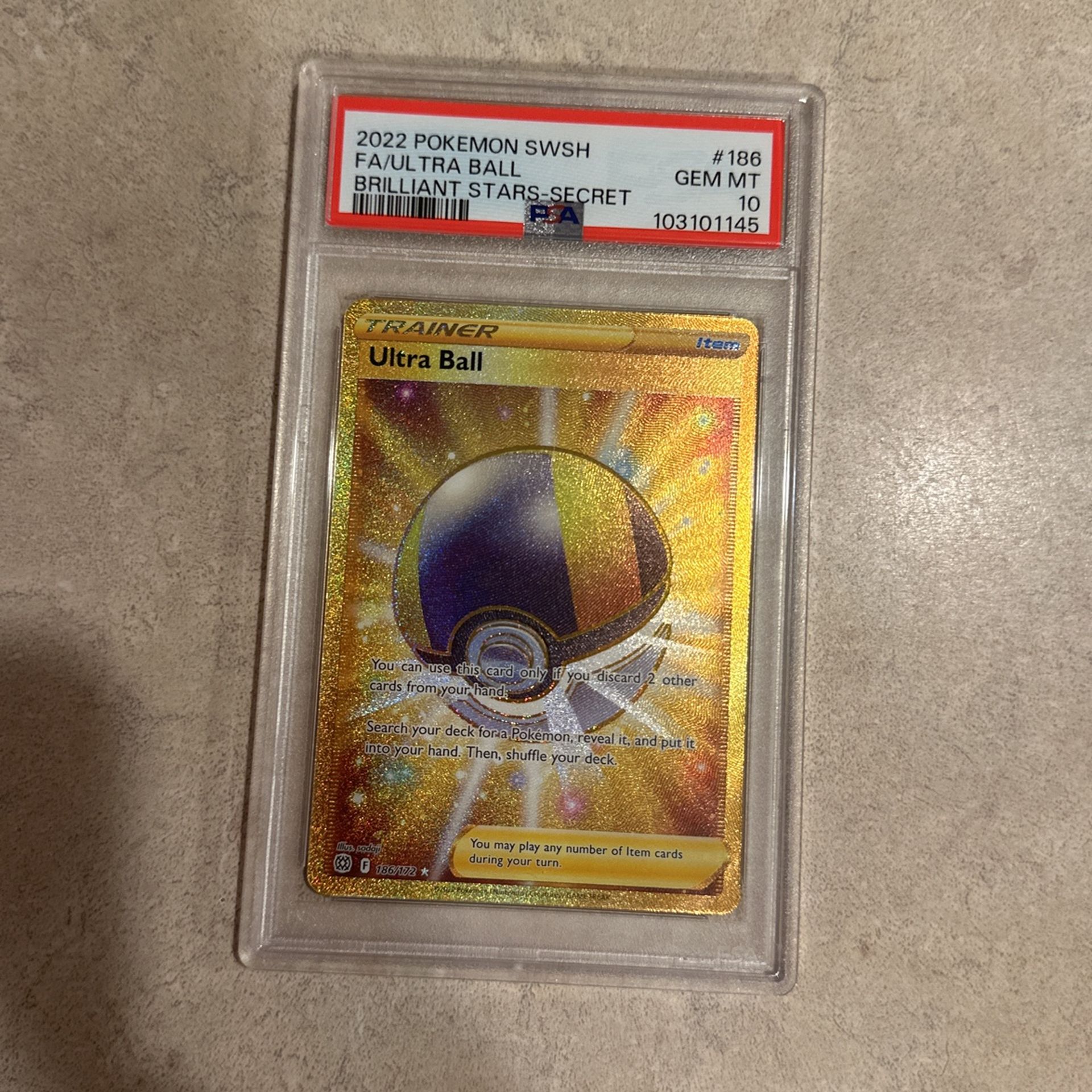 PSA 10 Ultra Ball