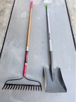 Shovel & Metal Rake