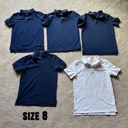 Uniform Shirts Size 8