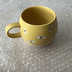 Ceramic Bee Cup New