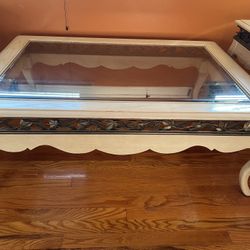 Three Piece Coffee And End Tables