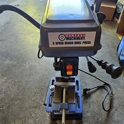 Drill Press With Mount Vise