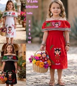 Girls Mexican Dresses - Variedad de Vestidos Para Niñas