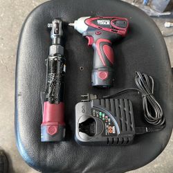 Matco 3/8 Ratchet And 1/4 Impact Drill With Charger