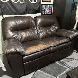 Loveseat Recliner Can Deliver 12/27 To ELA Or Montebello 
