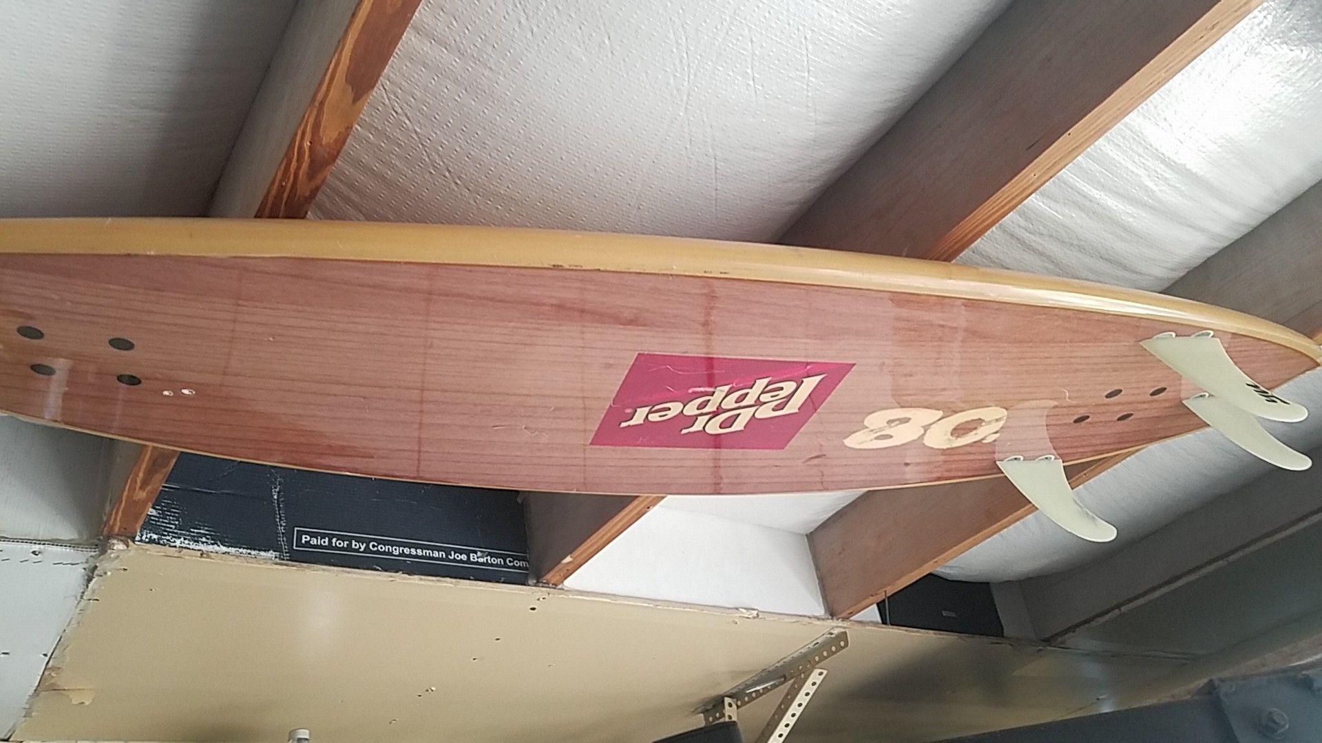 Top of the line surfboard