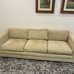Beige/cream/tan Color Couch 