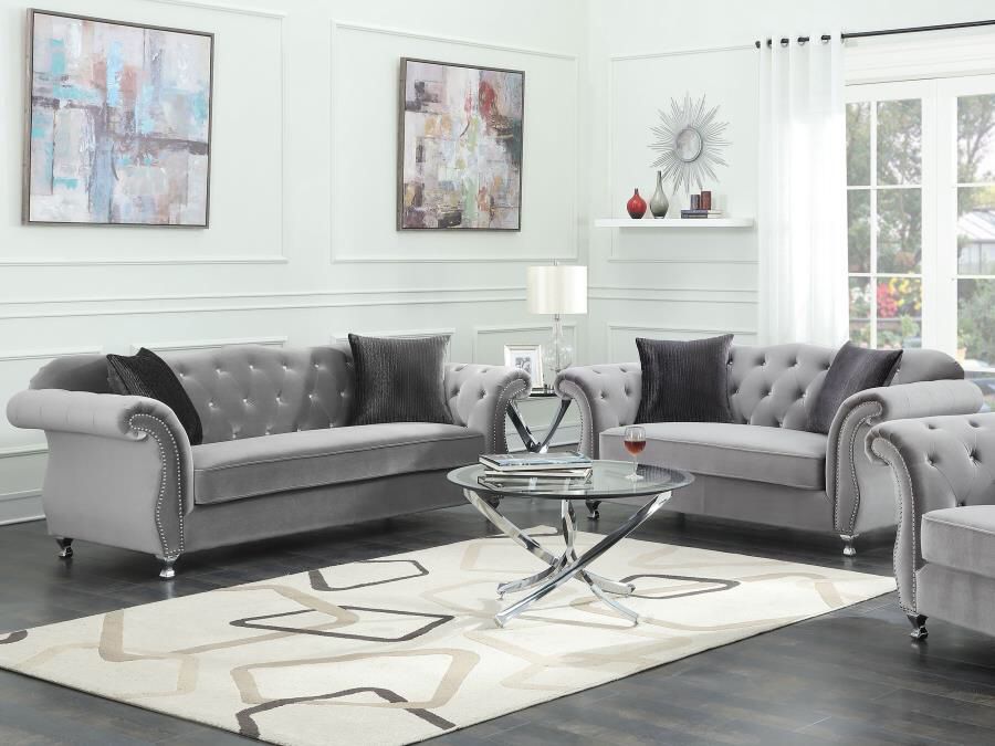 Beautiful sofa and loveseat, set optional chair available