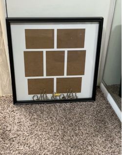 Mr & Mrs Multi-Opening Collage Photo Frame