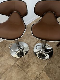 Bar Stools Brown 