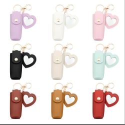Lip Gloss Bag Case Keychain