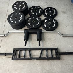 Multi Grip Olympic Barbell