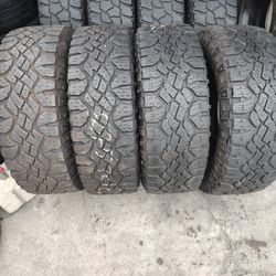 Set Of 4 Used Tires 275/70/R18 Goodyear R/T ‼️Free Instalation‼️