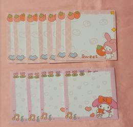 My  Melody 10pcs. Memo  each $1