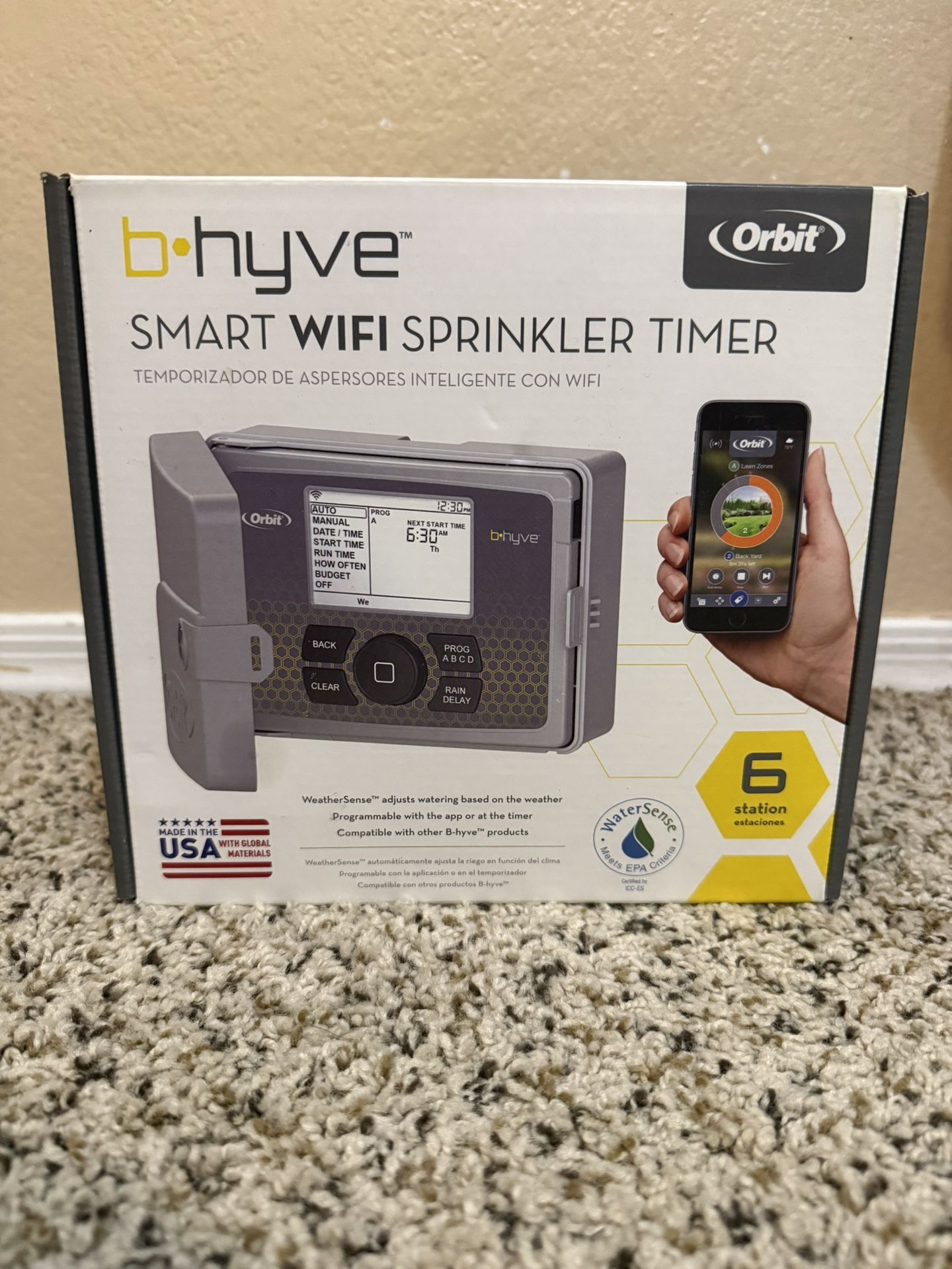 B-hyve Smart WiFi Sprinkler Timer