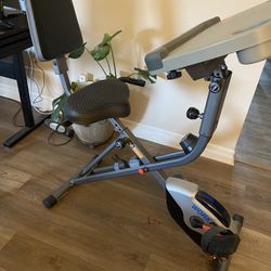 Exercise Bike - Foldable Seat And Easy To Move