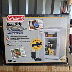 Coleman 40qt Power Chill Thermoelectric Cooler."CHECK OUT MY PAGE FOR MORE DEALS "