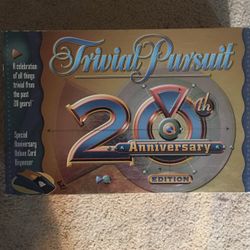 Trivial Pursuit - 20th Anniversary Edition Used