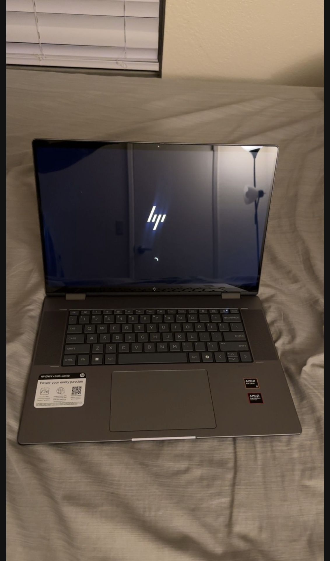 HP Envy x360 2 in 1 touch screen laptop