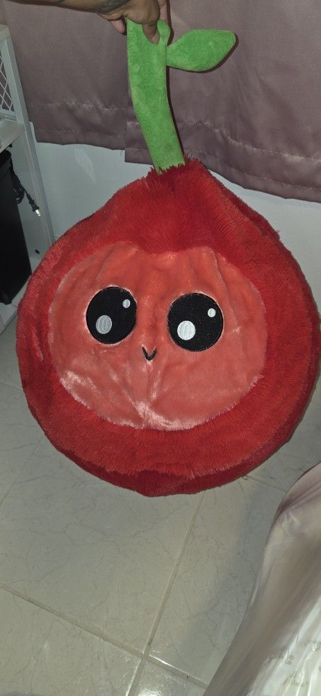 Fluffy fruit bouncy ball