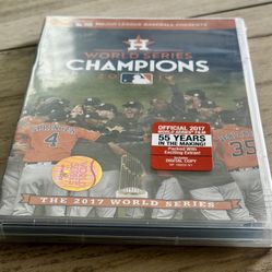 Houston Astros 2017 World Series Champions Collectors DVD 
