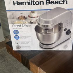Brand new mixer and hope everything you need for baking cooking valued over $400 200