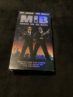 Men In Black VHS Movie