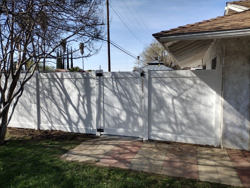 Vinyl Fence