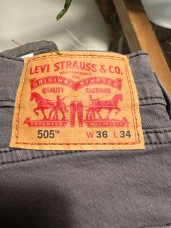 Levi’s men’s gray jeans