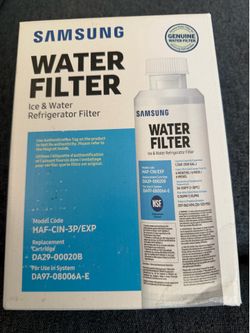 Two Samsung fridge water filters
