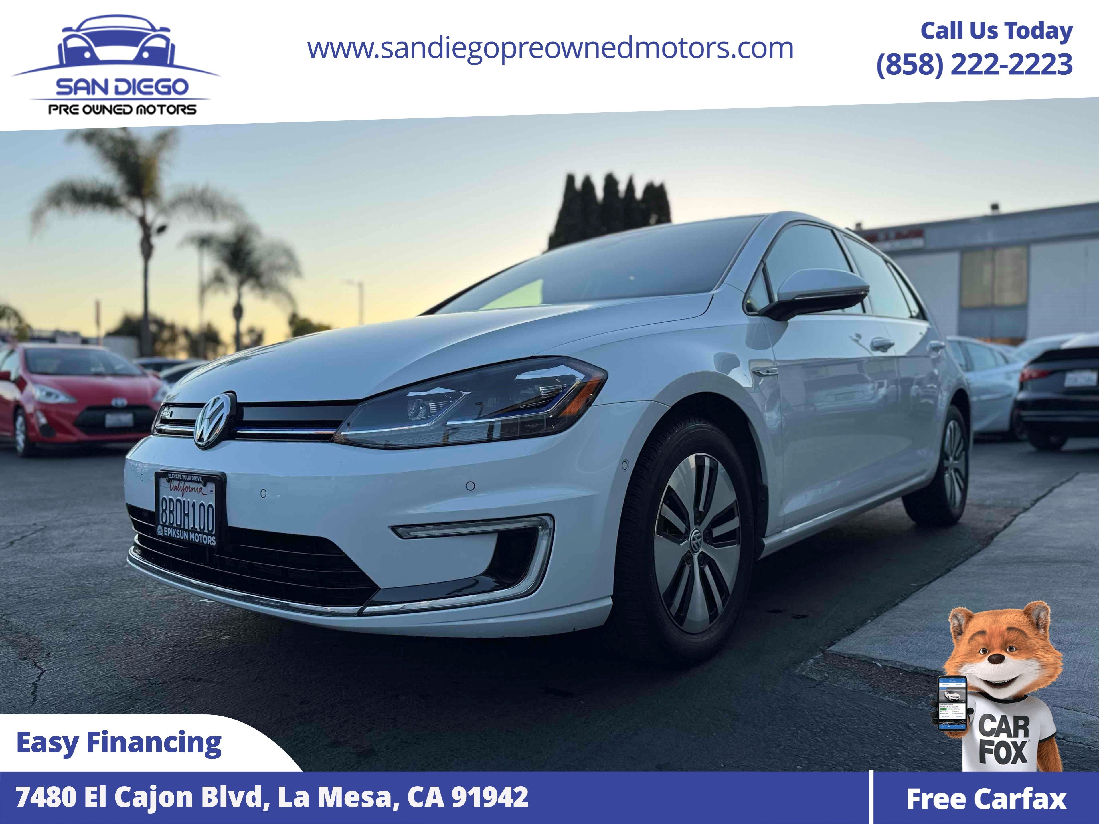 2017 Volkswagen e-Golf