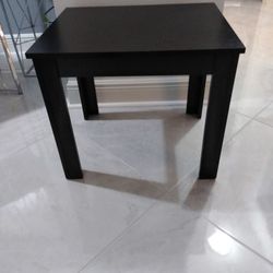 Black End Table 