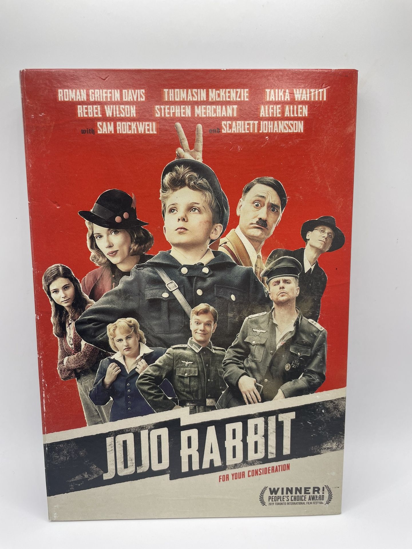 JOJO RABBIT FYC DVD 2019 Awards Screener Promo Taika Waititi Scarlet Johansson