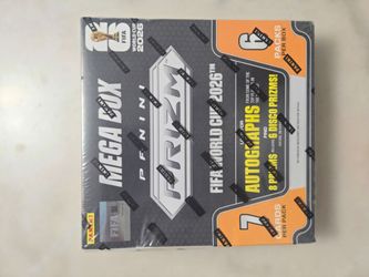 Panini Prizm FIFA World Cup 2026 Mega Box