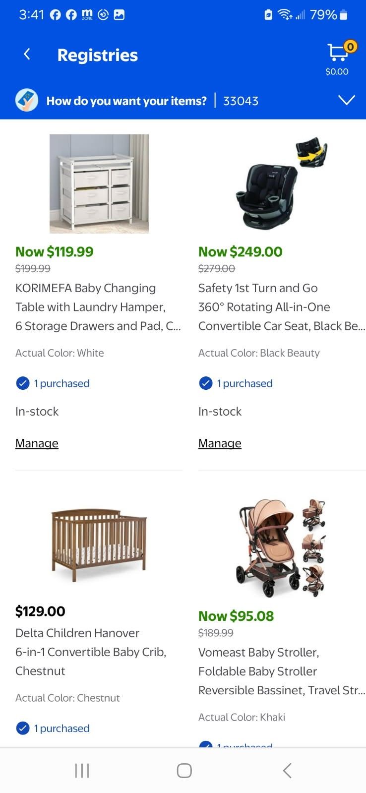 Brand New Baby Stuff