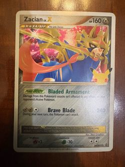 Pokemon Zacian LV. X SWSH135 25th Anniversary Celebrations Black Star Promo NM