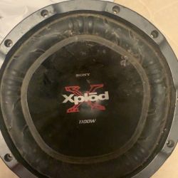Sony Xplod Speaker