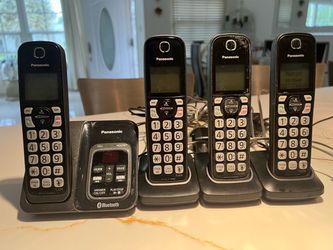 Panasonic cordless phone with Bluetooth and answering machine