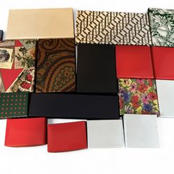 Lot of Jewelry Boxes Gift Boxes for Jewelry
