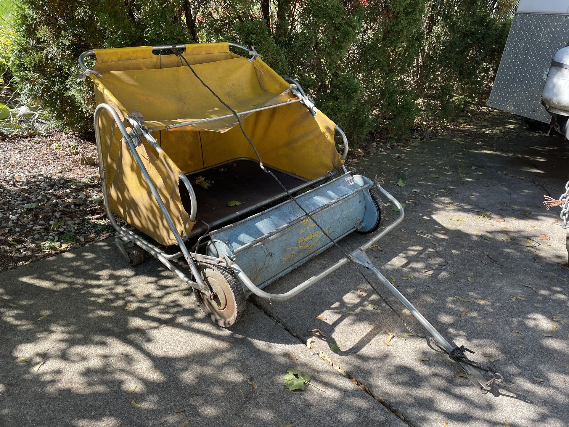 Parker Lawn sweeper