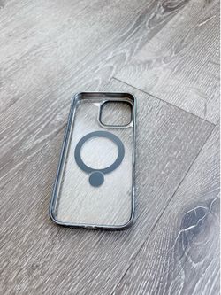 CASEKOO MagSafe Compatible Clear Phone Case with Foldable Ring Stand / Kickstand