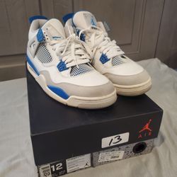 Jordan Military 4's Size 12